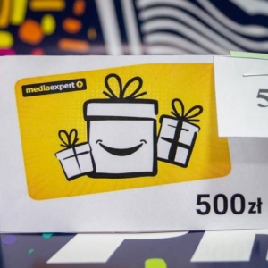 Voucher o wartości 500 zł do wykorzystania w MediaExpert